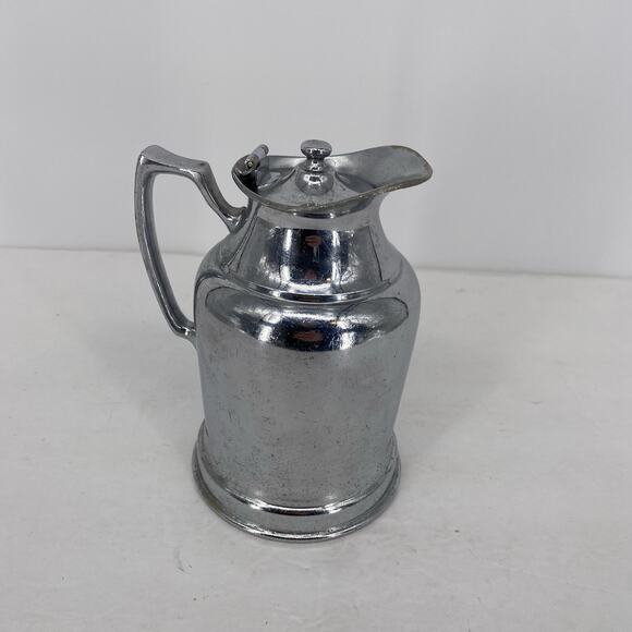 wearbrite Other - Wear Brite Chrome Plated Cream Milk Pitcher Vintage MCM